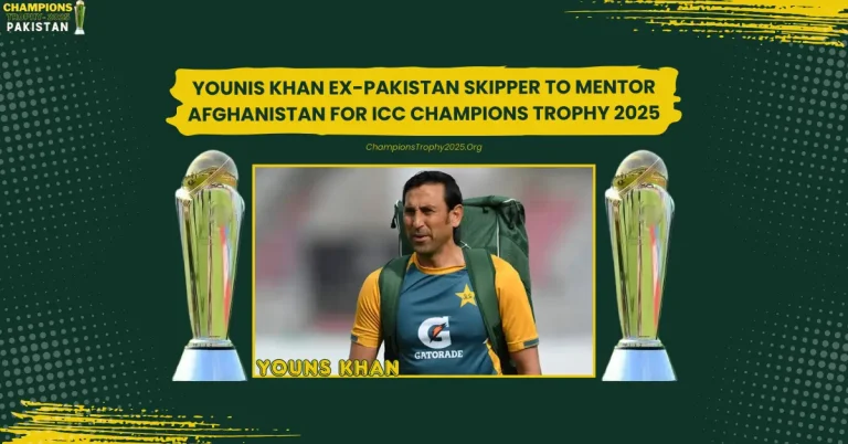 Afghanistan turn to former Pakistan skipper as mentor for ICC Men's Champions Trophy 2025